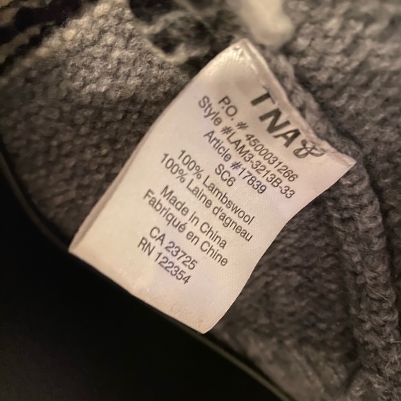 TNA/Artizia sea to sky sweater 100% lambswool - Picture 4 of 7